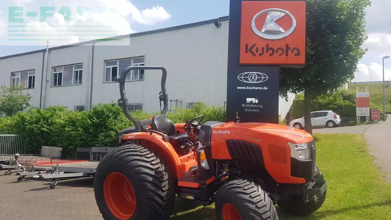 장궤형 트랙터 Kubota l1-552 hydrostat ab 0,99% : 사진 10