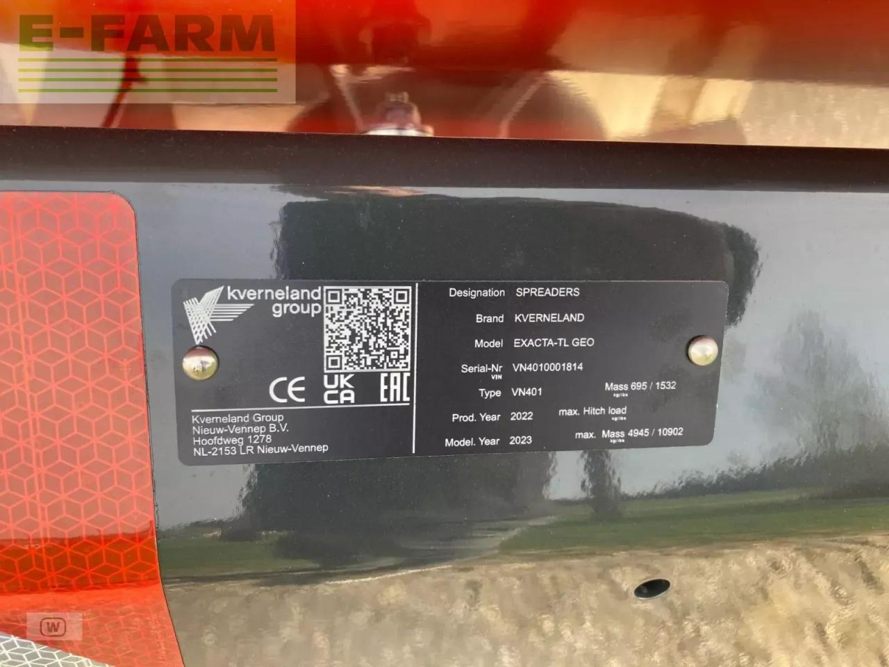 비료 스프레더 Kverneland exacta tl geospread : 사진 15 비료 스프레더 Kverneland exacta tl geospread : 사진 15