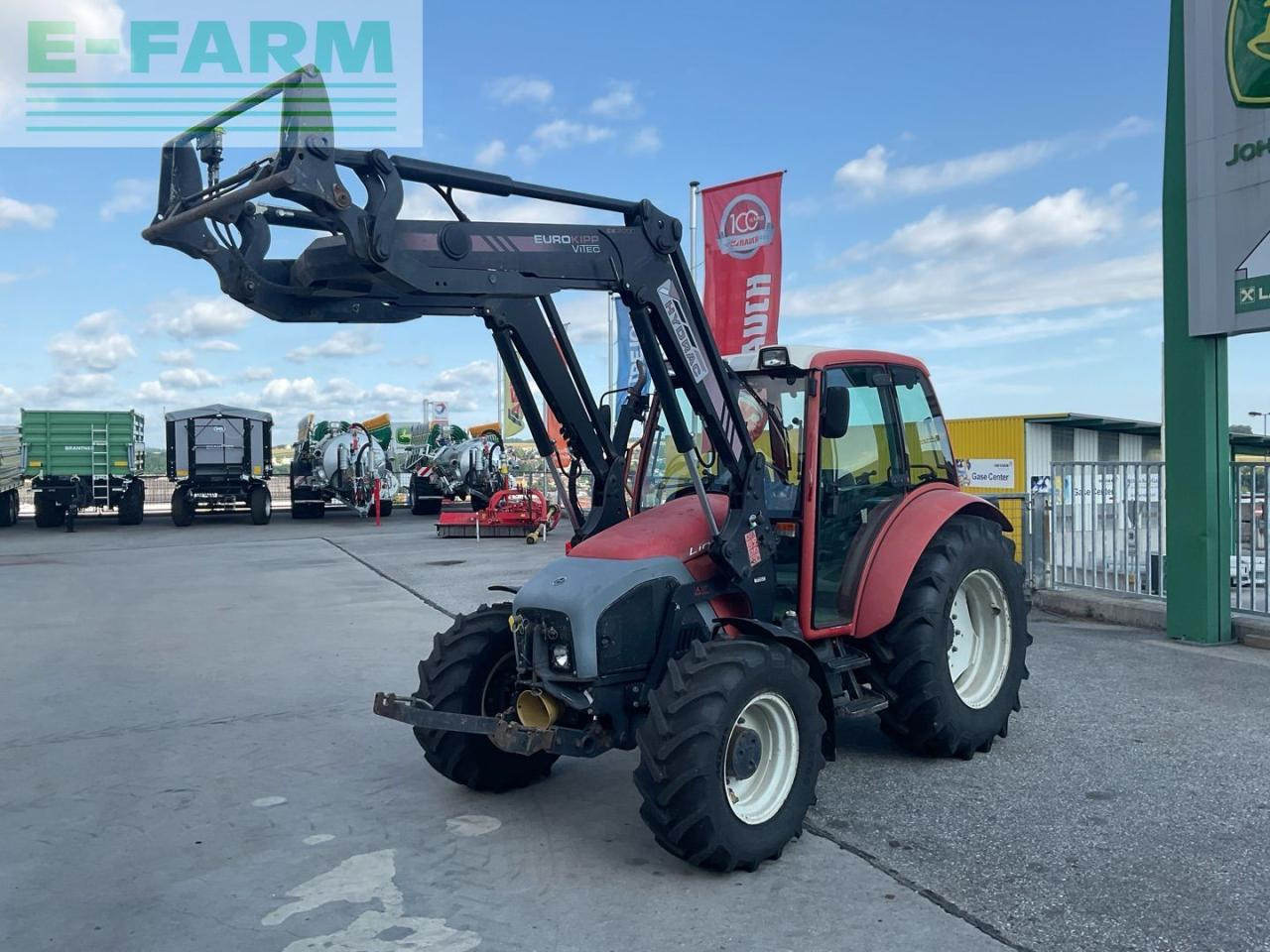 Lindner Geotrac 80 - 장궤형 트랙터 : 사진 1 Lindner Geotrac 80 - 장궤형 트랙터 : 사진 1