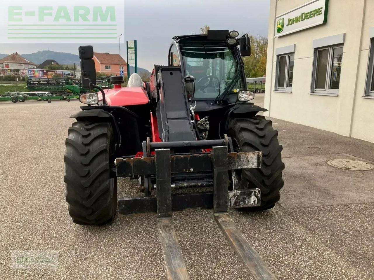 텔레스코픽 핸들러 Manitou Teleskoplader MLT 635 Premium : 사진 7