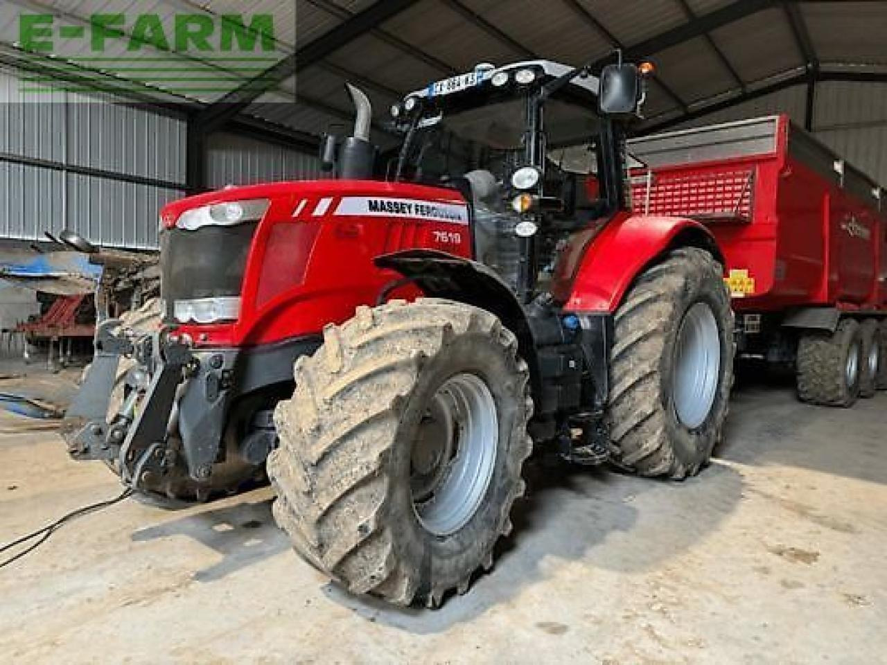 Massey Ferguson 7619 dyna vt - 장궤형 트랙터 : 사진 1 Massey Ferguson 7619 dyna vt - 장궤형 트랙터 : 사진 1