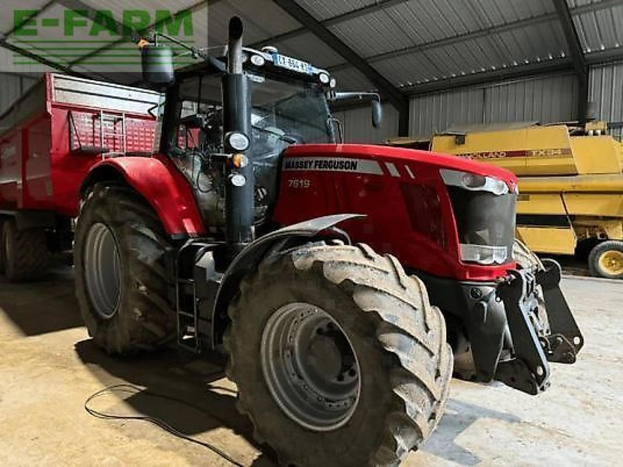 Massey Ferguson 7619 dyna vt - 장궤형 트랙터 : 사진 4 Massey Ferguson 7619 dyna vt - 장궤형 트랙터 : 사진 4
