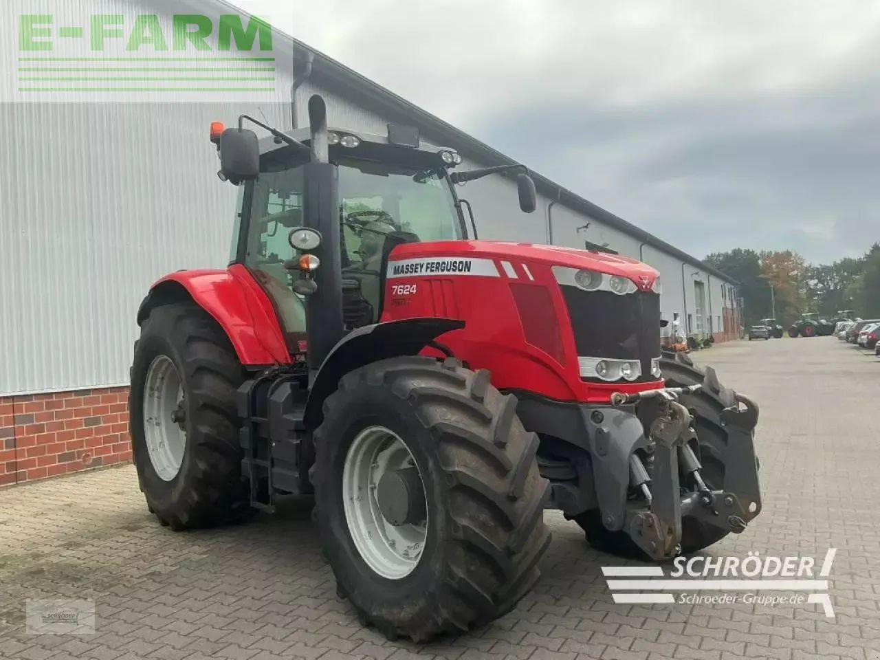 Massey Ferguson 7624 dyna-vt - 장궤형 트랙터 : 사진 2 Massey Ferguson 7624 dyna-vt - 장궤형 트랙터 : 사진 2