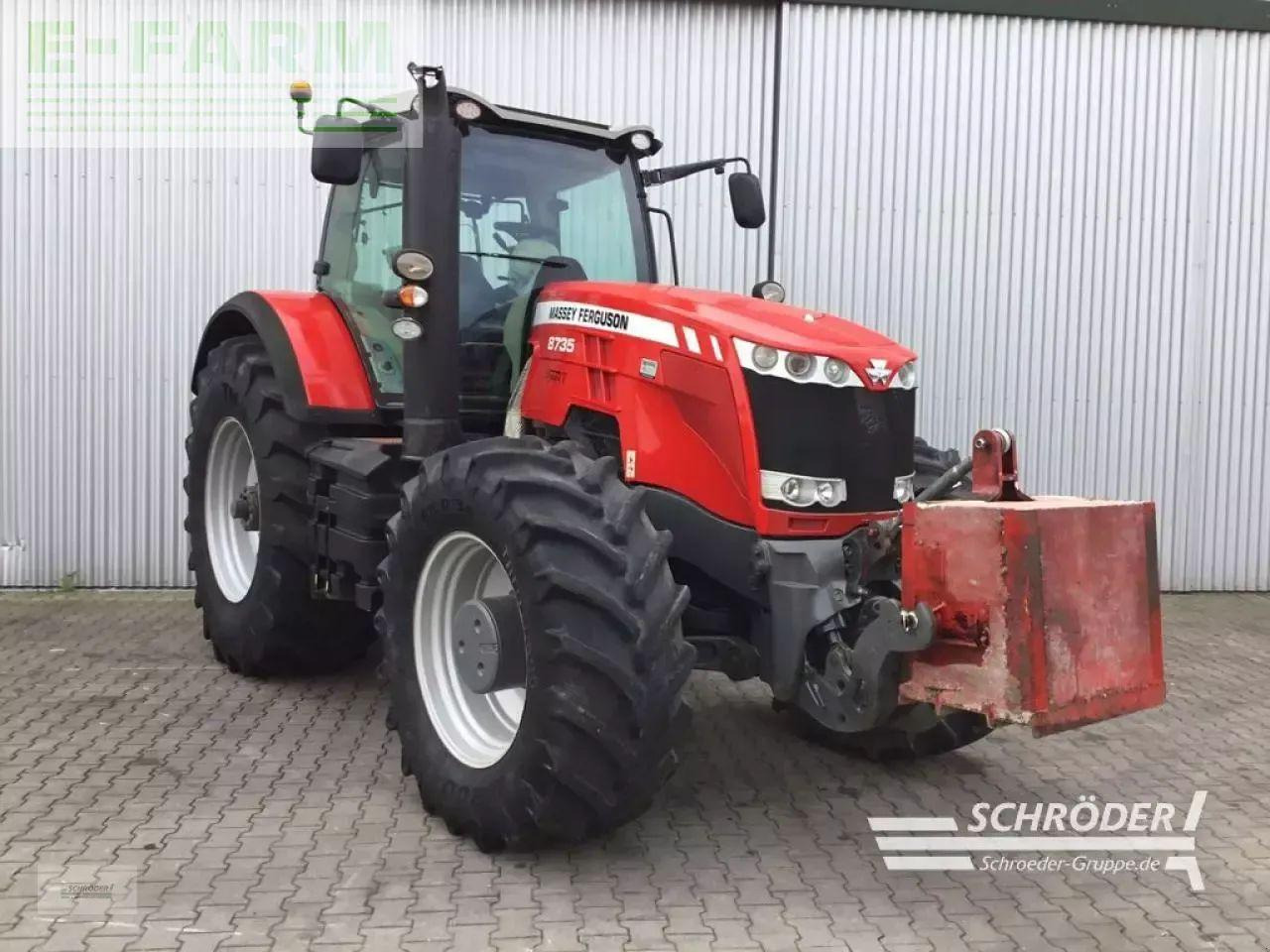 Massey Ferguson 8735 dyna-vt - 장궤형 트랙터 : 사진 1 Massey Ferguson 8735 dyna-vt - 장궤형 트랙터 : 사진 1