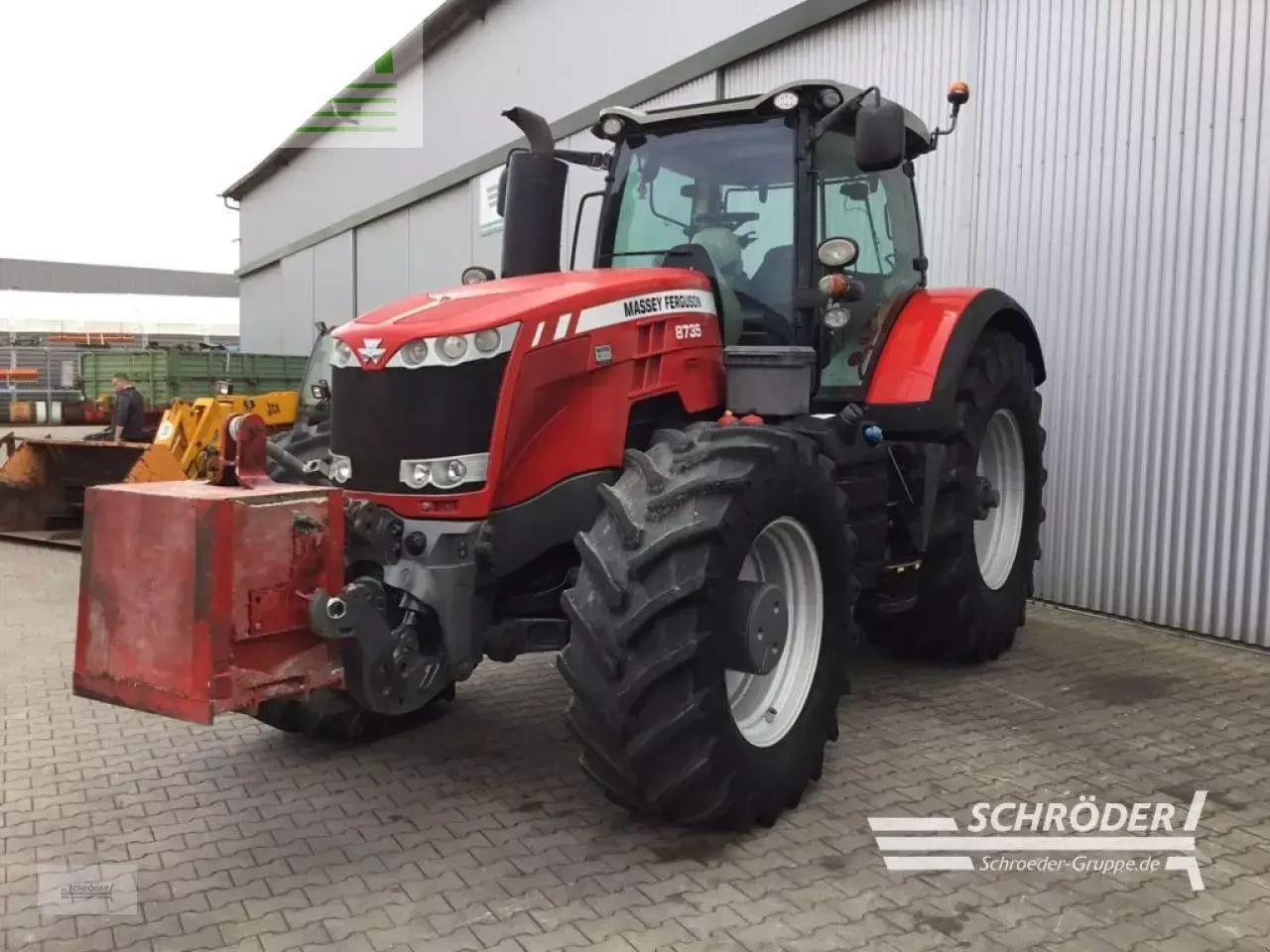 Massey Ferguson 8735 dyna-vt - 장궤형 트랙터 : 사진 5 Massey Ferguson 8735 dyna-vt - 장궤형 트랙터 : 사진 5