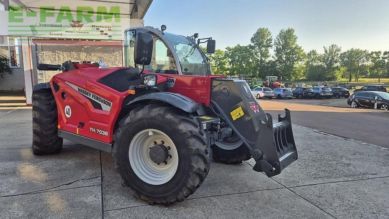 텔레스코픽 핸들러 Massey Ferguson th.7038 : 사진 7 텔레스코픽 핸들러 Massey Ferguson th.7038 : 사진 7