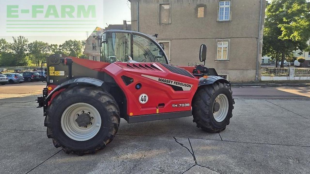 텔레스코픽 핸들러 Massey Ferguson th.7038 : 사진 6 텔레스코픽 핸들러 Massey Ferguson th.7038 : 사진 6