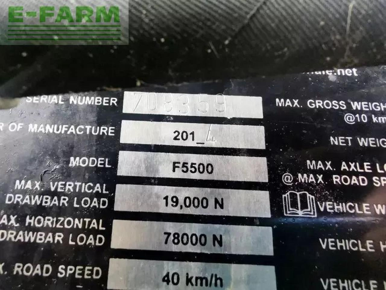 정사각 베일러 Mc Hale f5500 rundballenpresse : 사진 11 정사각 베일러 Mc Hale f5500 rundballenpresse : 사진 11