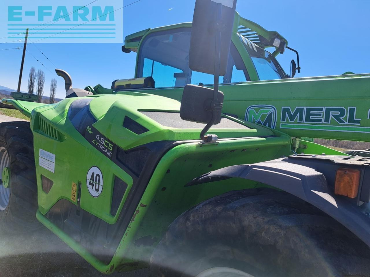 Merlo multifarmer 34,9 cs-cvtronic - 텔레스코픽 핸들러 : 사진 3 Merlo multifarmer 34,9 cs-cvtronic - 텔레스코픽 핸들러 : 사진 3