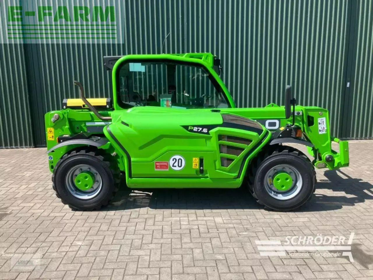 텔레스코픽 핸들러 Merlo p 27.6 plus : 사진 6