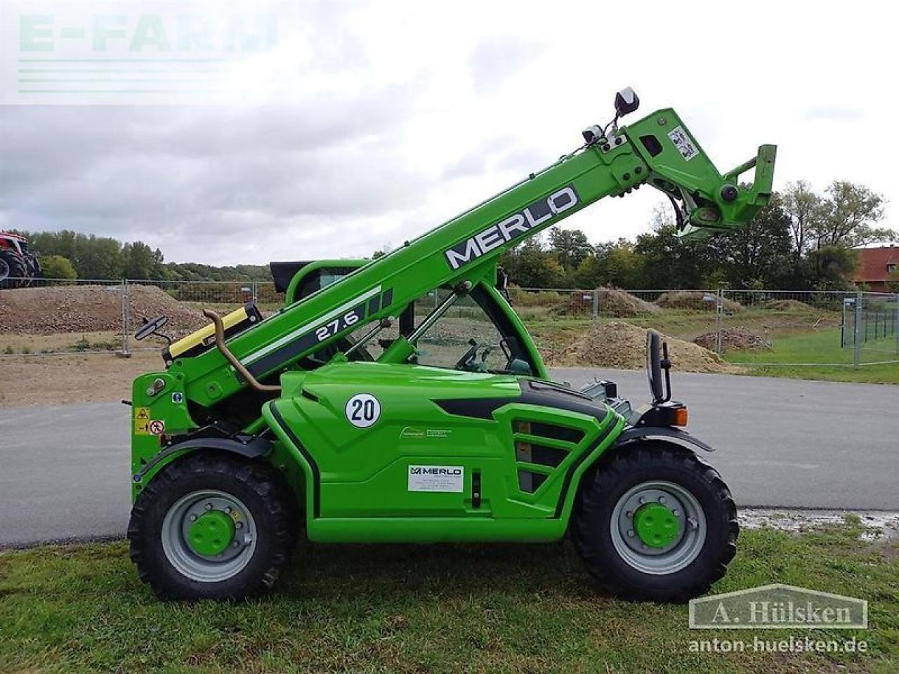Merlo p27.6 top - 텔레스코픽 핸들러 : 사진 1 Merlo p27.6 top - 텔레스코픽 핸들러 : 사진 1