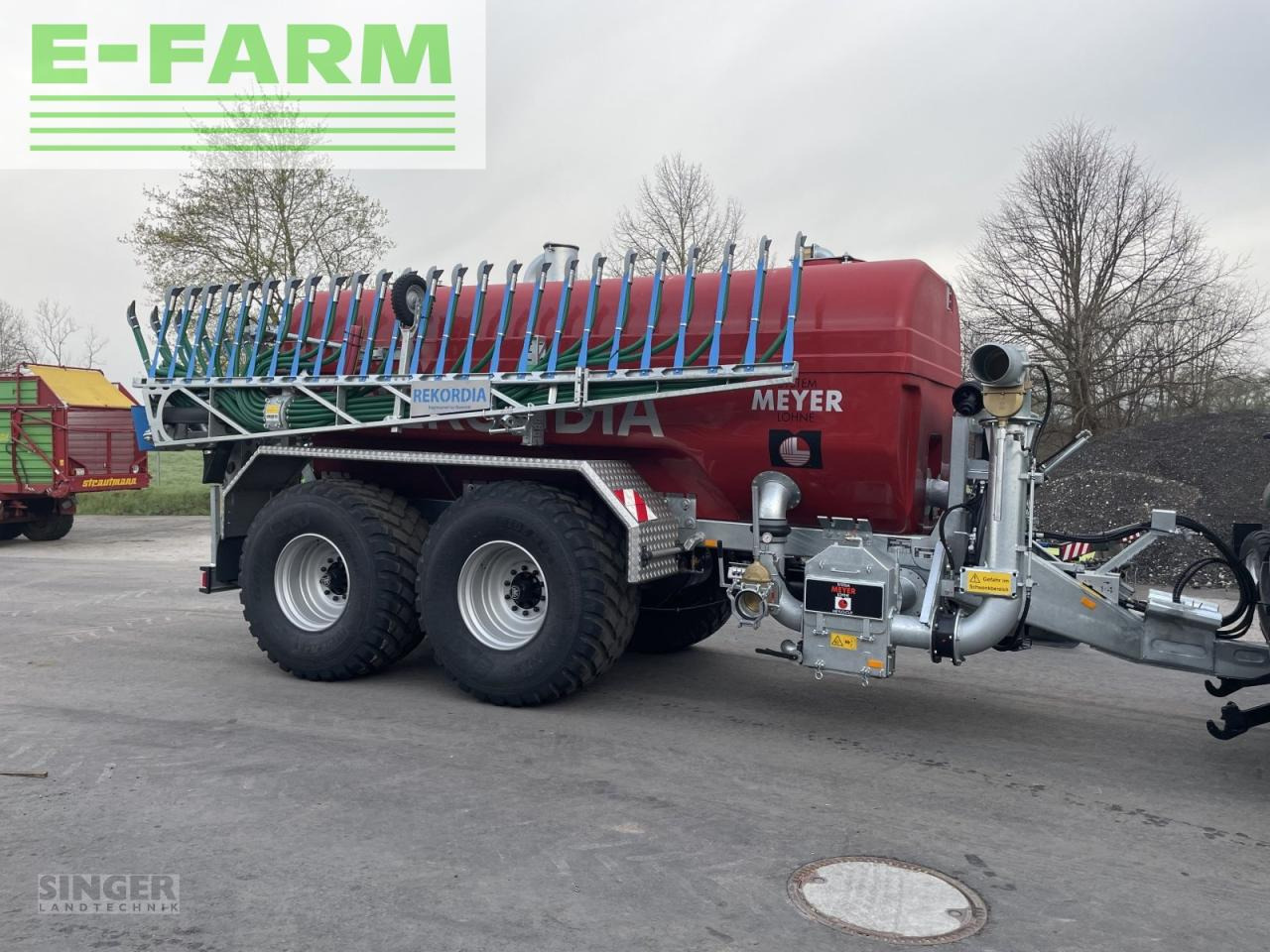 Meyer-Lohne mls 16000 mit bomech farmer 15 - 슬러리 탱커 : 사진 3 Meyer-Lohne mls 16000 mit bomech farmer 15 - 슬러리 탱커 : 사진 3