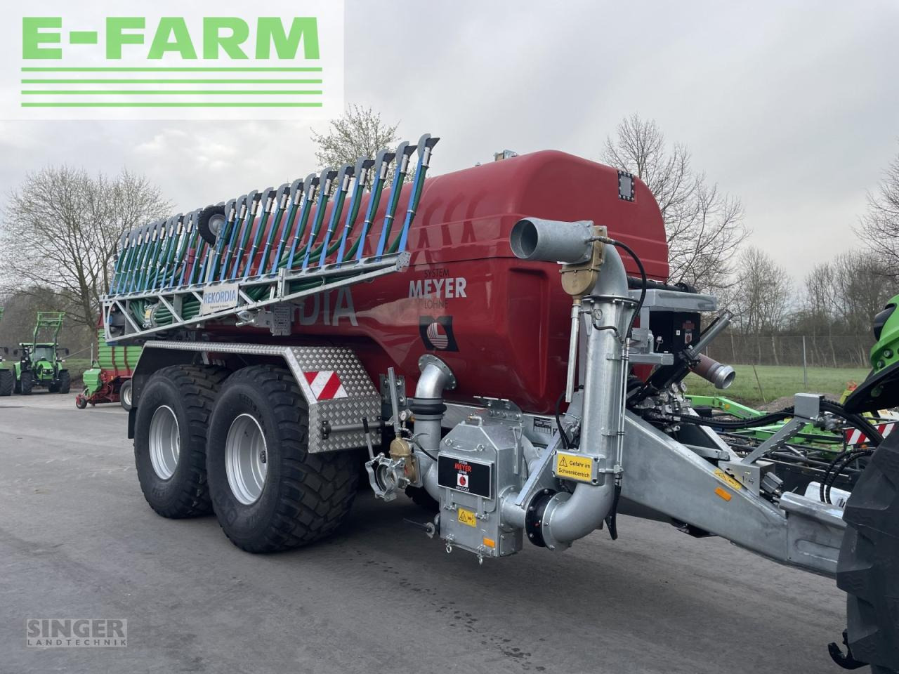 Meyer-Lohne mls 16000 mit bomech farmer 15 - 슬러리 탱커 : 사진 1 Meyer-Lohne mls 16000 mit bomech farmer 15 - 슬러리 탱커 : 사진 1