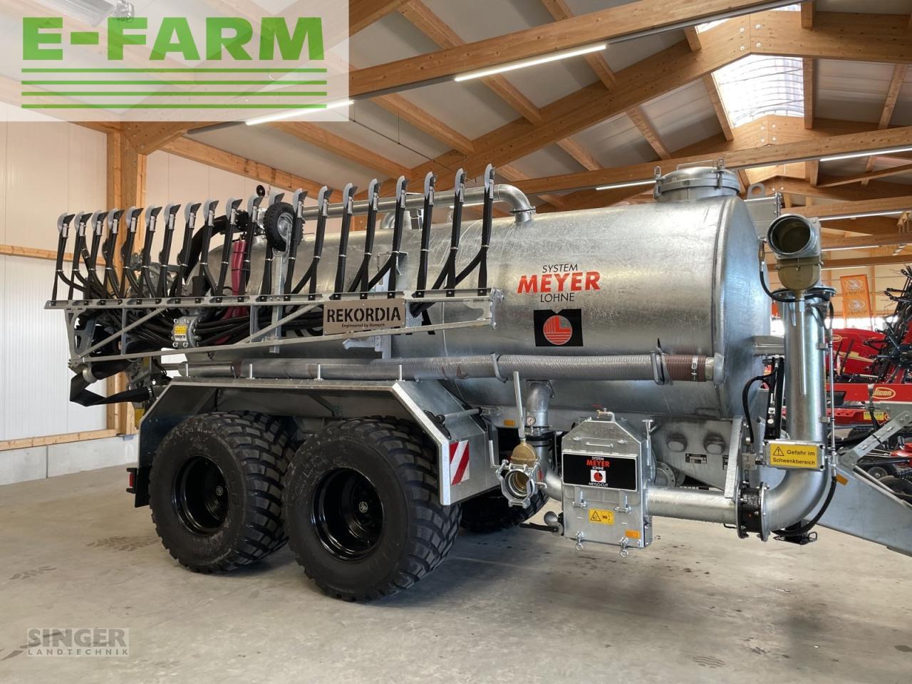 Meyer-Lohne rekordia farmer 12500l mit bomech speedy 12 - 슬러리 탱커 : 사진 1 Meyer-Lohne rekordia farmer 12500l mit bomech speedy 12 - 슬러리 탱커 : 사진 1
