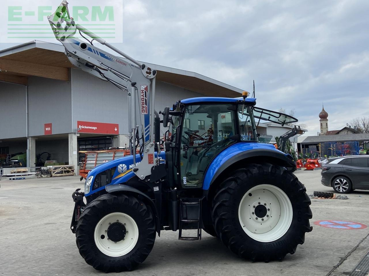 장궤형 트랙터 New Holland t5.105 electro command : 사진 8