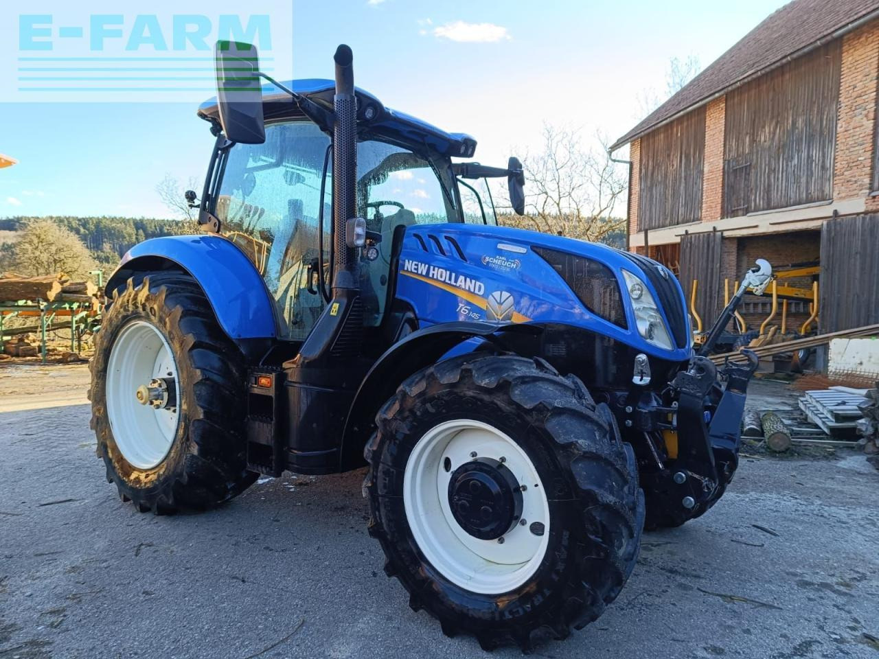 New Holland t6.145 dynamic command sidewinder ii - 장궤형 트랙터 : 사진 3 New Holland t6.145 dynamic command sidewinder ii - 장궤형 트랙터 : 사진 3