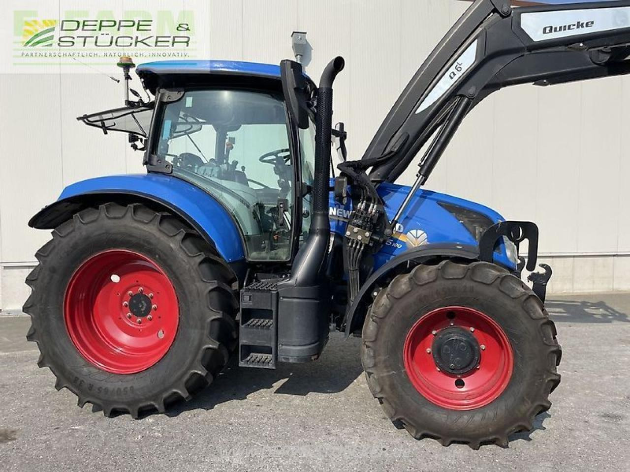 장궤형 트랙터 New Holland t6.180 : 사진 7