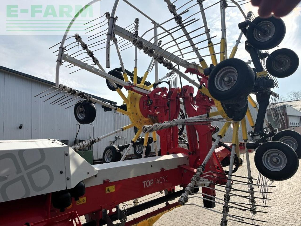 반전기/ 레이크 Pöttinger top 1403 c : 사진 10 반전기/ 레이크 Pöttinger top 1403 c : 사진 10