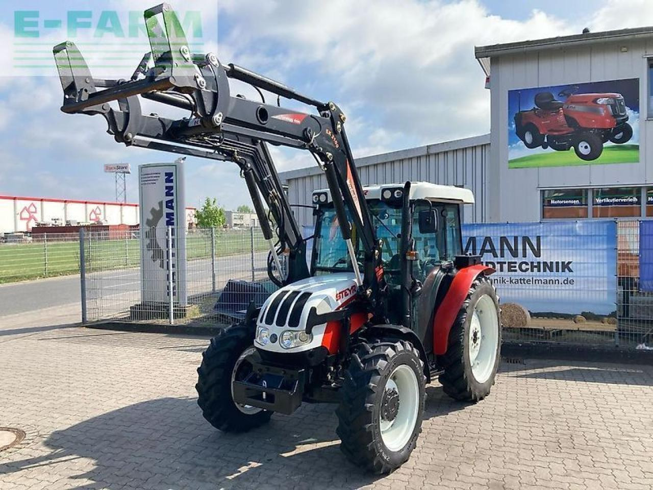 Steyr 370 kompakt - 장궤형 트랙터 : 사진 1 Steyr 370 kompakt - 장궤형 트랙터 : 사진 1