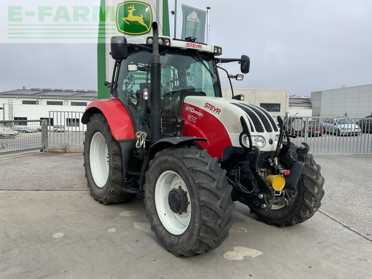 Steyr 4110 Profi - 장궤형 트랙터 : 사진 4 Steyr 4110 Profi - 장궤형 트랙터 : 사진 4
