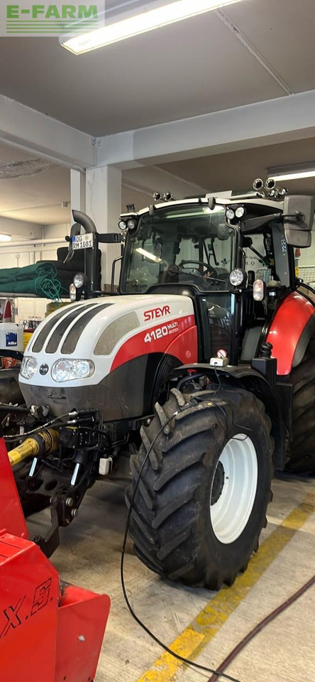 Steyr 4120 - 장궤형 트랙터 : 사진 1 Steyr 4120 - 장궤형 트랙터 : 사진 1