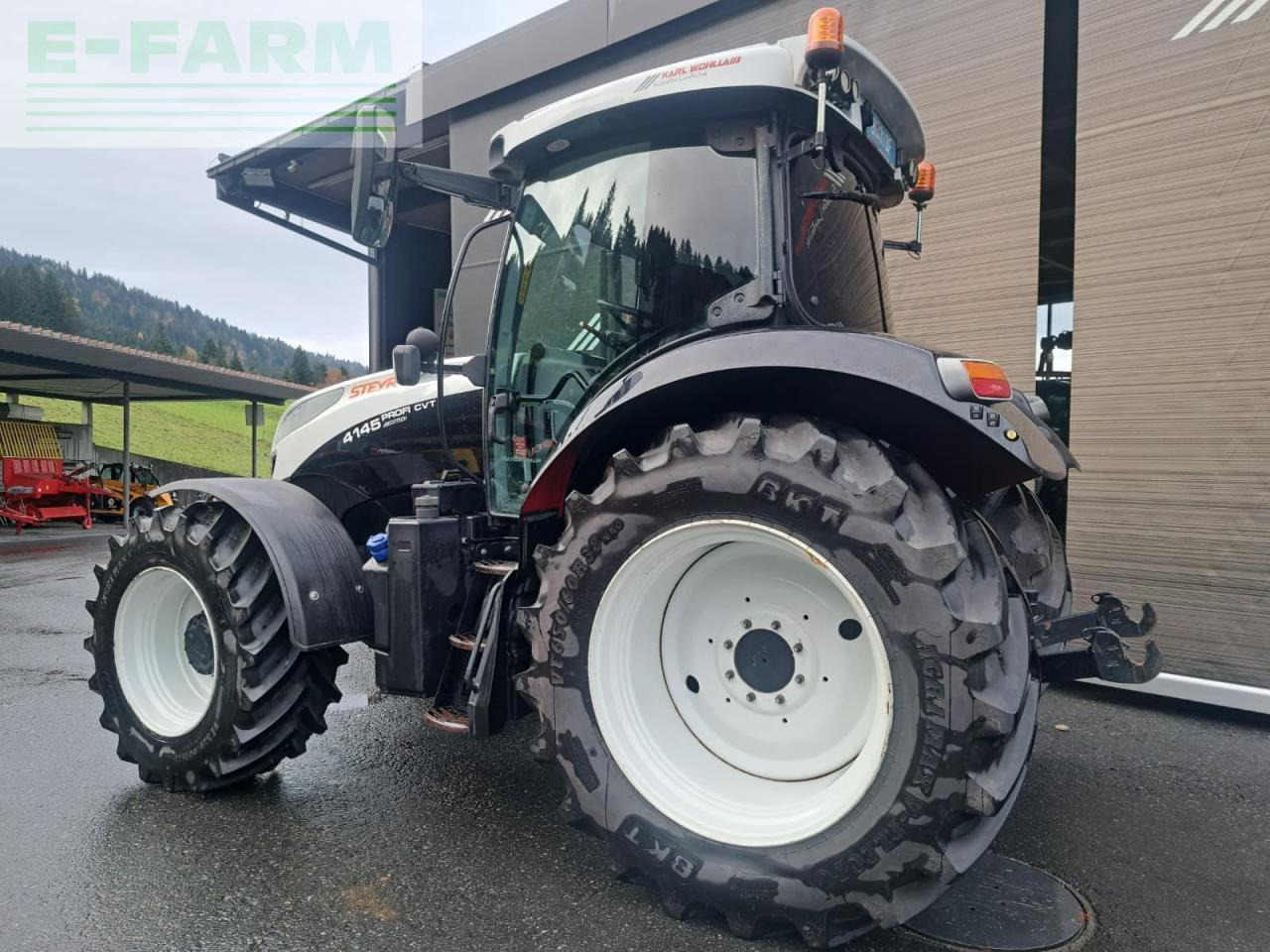 Steyr 4125 profi cvt CVT - 장궤형 트랙터 : 사진 3 Steyr 4125 profi cvt CVT - 장궤형 트랙터 : 사진 3