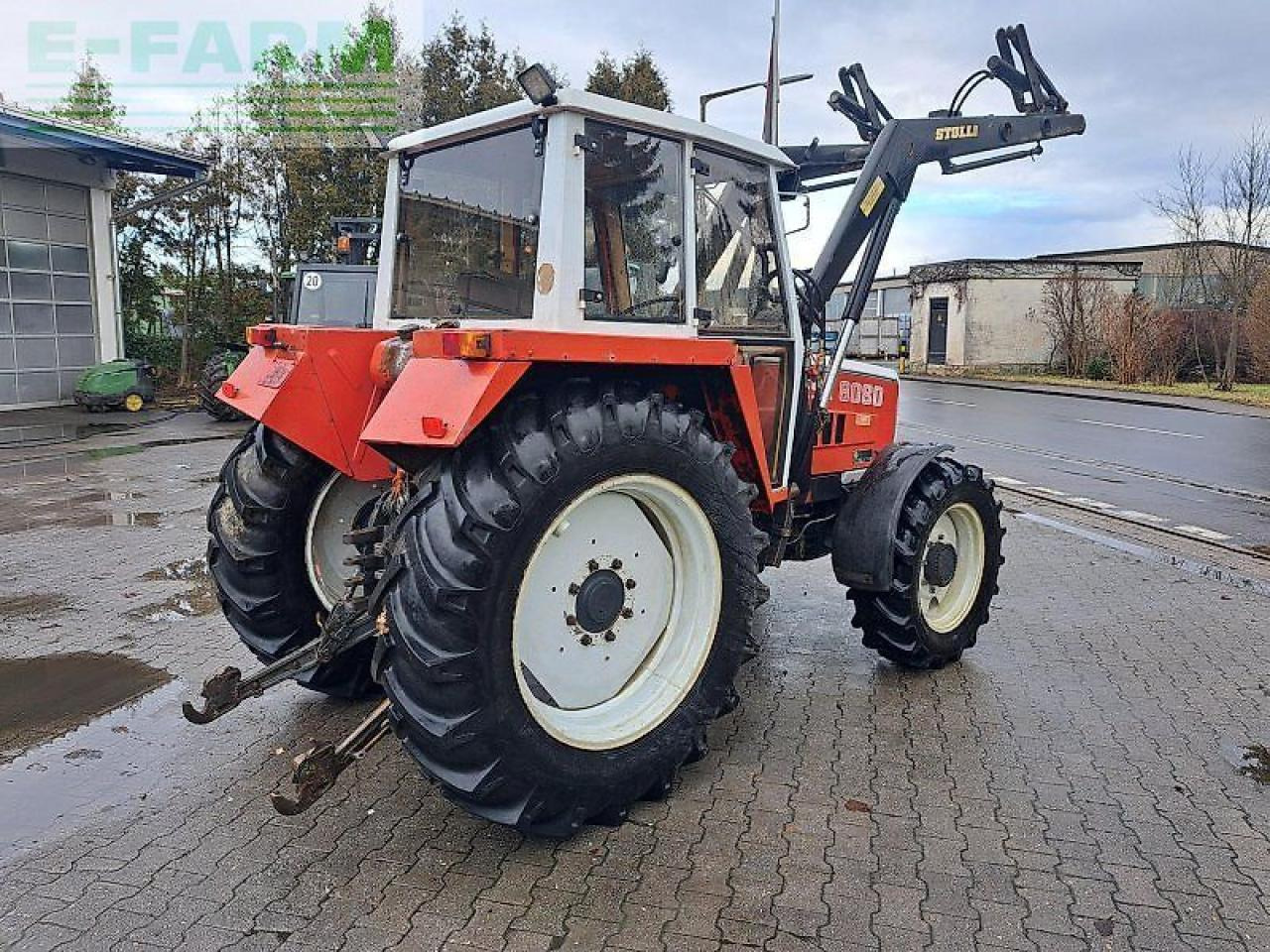 Steyr 8080 - 장궤형 트랙터 : 사진 4 Steyr 8080 - 장궤형 트랙터 : 사진 4