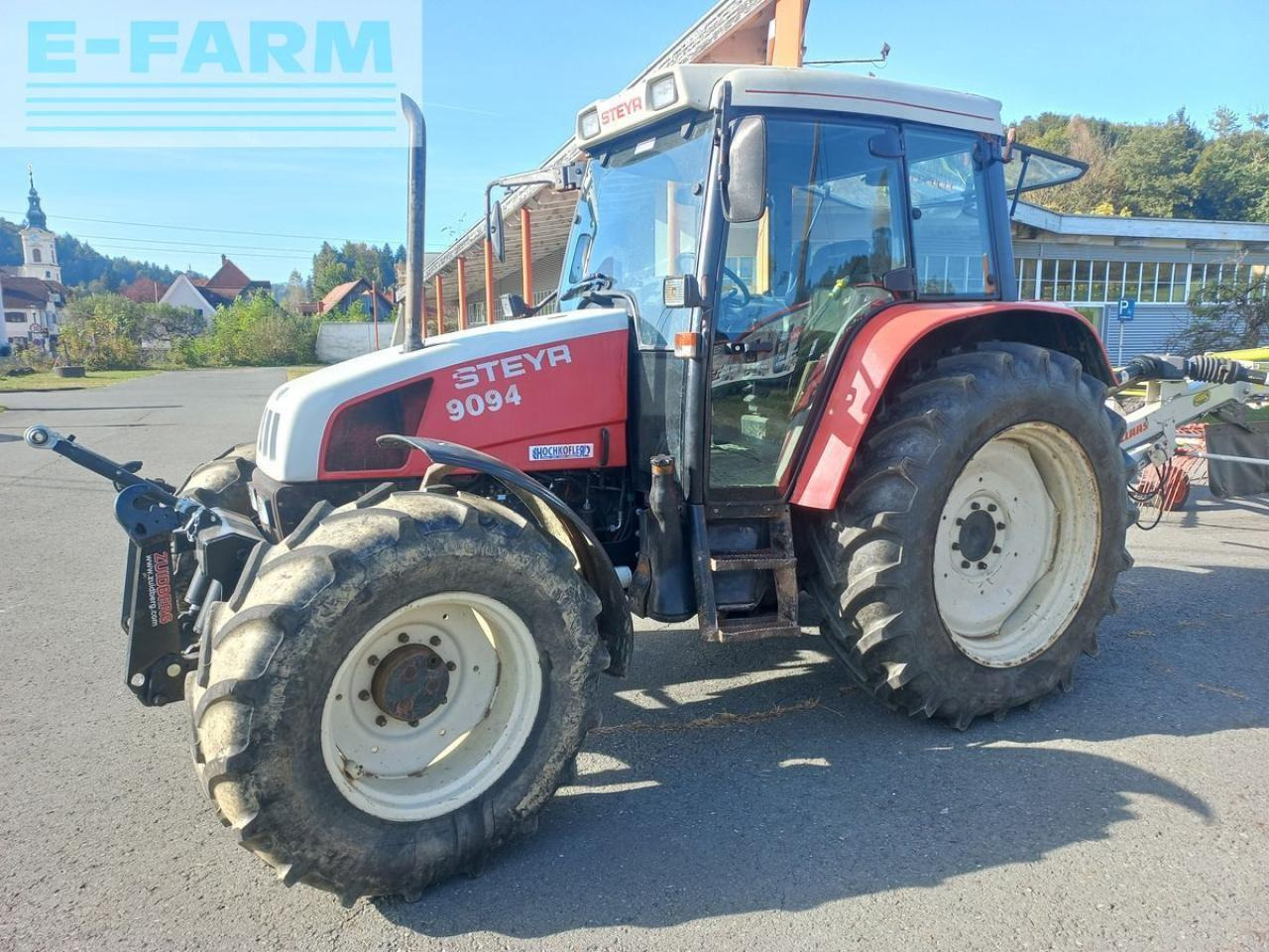 Steyr 9094 a t - 장궤형 트랙터 : 사진 3 Steyr 9094 a t - 장궤형 트랙터 : 사진 3