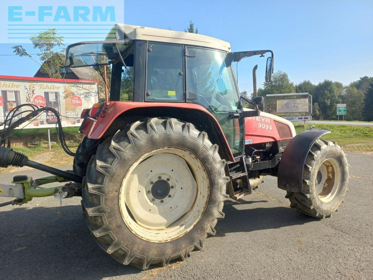 Steyr 9094 a t - 장궤형 트랙터 : 사진 5 Steyr 9094 a t - 장궤형 트랙터 : 사진 5