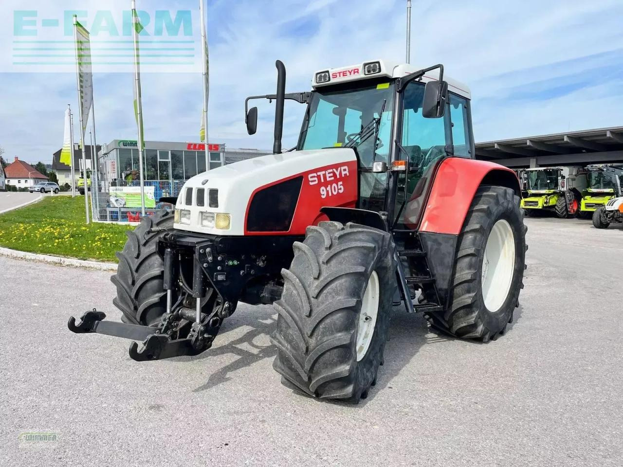 Steyr 9105 a basis - 장궤형 트랙터 : 사진 1 Steyr 9105 a basis - 장궤형 트랙터 : 사진 1
