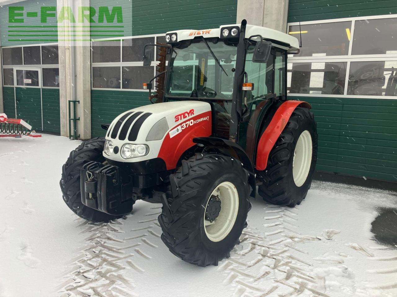 Steyr kompakt 370 a basis - 장궤형 트랙터 : 사진 1 Steyr kompakt 370 a basis - 장궤형 트랙터 : 사진 1