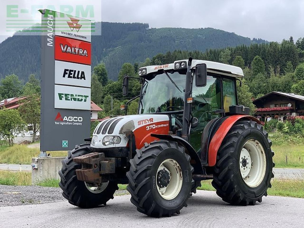Steyr kompakt 370 - 장궤형 트랙터 : 사진 1 Steyr kompakt 370 - 장궤형 트랙터 : 사진 1