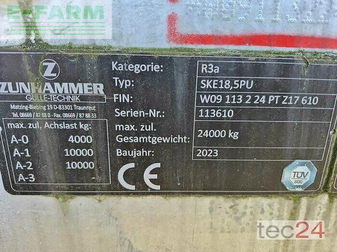 Zunhammer sek 18,5 pu 16,5 m glidefix - 시비 장비 : 사진 4 Zunhammer sek 18,5 pu 16,5 m glidefix - 시비 장비 : 사진 4