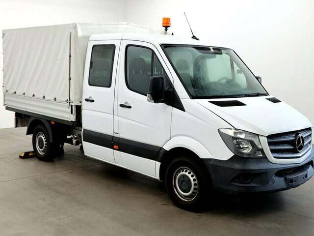 커튼 사이드 밴, 콤비 밴 MERCEDES-BENZ Sprinter 214 CDI DOKA Pritsche,Klima,EURO6 : 사진 7