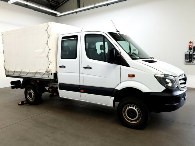 플랫베드 밴, 콤비 밴 MERCEDES-BENZ Sprinter 316CDI DOKA,Allrad,Klima,AHK,TCO : 사진 8
