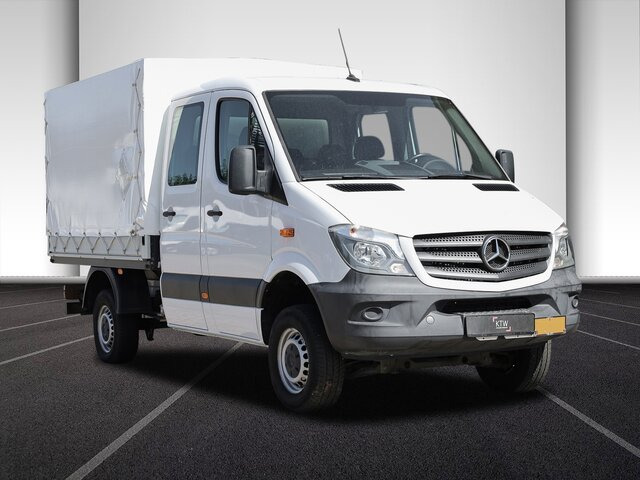 커튼 사이드 밴, 콤비 밴 MERCEDES-BENZ Sprinter 316CDI DOKA,Allrad,Klima,Standhzg. : 사진 19