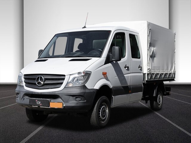 커튼 사이드 밴, 콤비 밴 MERCEDES-BENZ Sprinter 316CDI DOKA,Allrad,Klima,Standhzg. : 사진 17