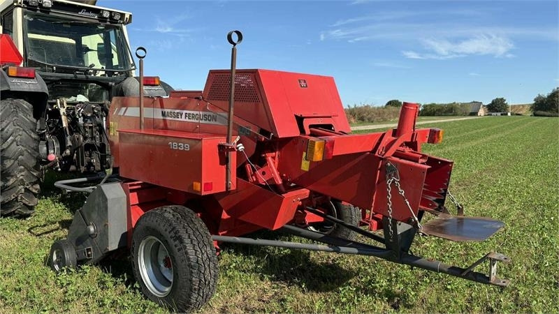 Massey Ferguson 1839 Småballe presser  - 베일 포장기 : 사진 4 Massey Ferguson 1839 Småballe presser  - 베일 포장기 : 사진 4