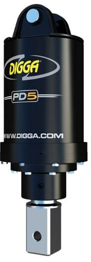 Digga PD5 Erdbohrer Motor mit Schläuchen - 오거 : 사진 1 Digga PD5 Erdbohrer Motor mit Schläuchen - 오거 : 사진 1