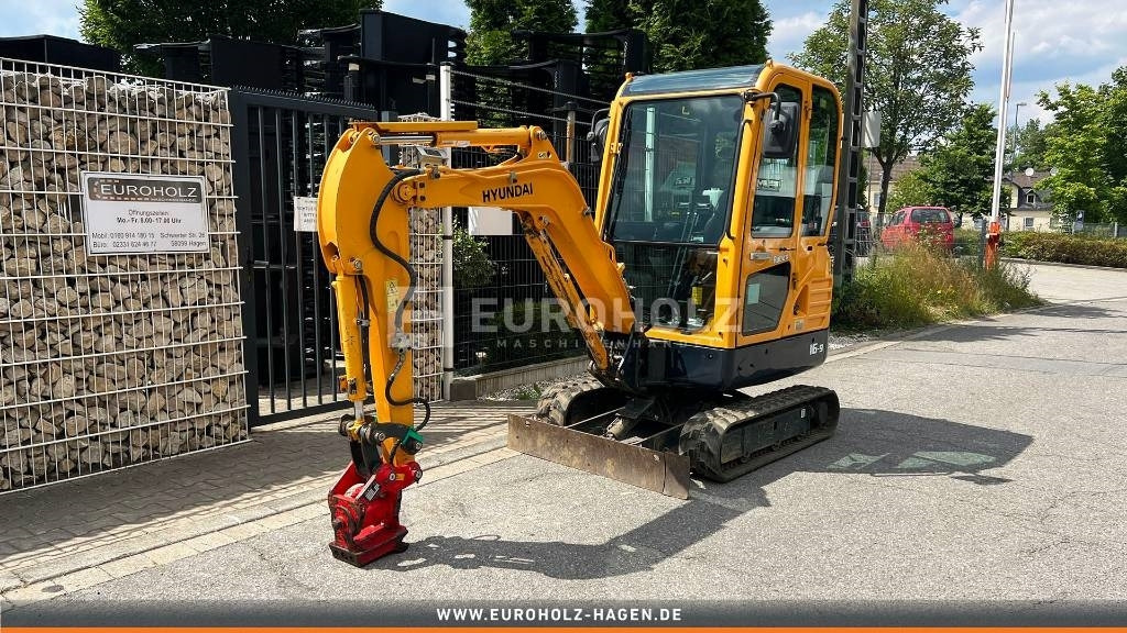 Hyundai Minibagger Robex 16.9, Powertilt, Schnellw. MS 01 - 미니 굴삭기 : 사진 2 Hyundai Minibagger Robex 16.9, Powertilt, Schnellw. MS 01 - 미니 굴삭기 : 사진 2