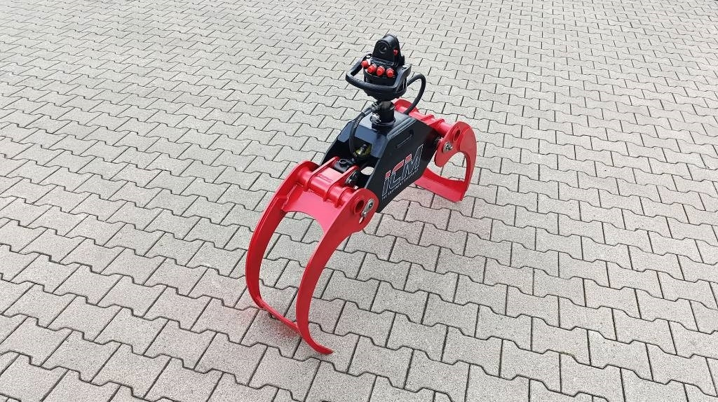 ICM Holzgreifer BASIC 105 Baltrotors Rotator GR30 - 그래플 건설기계 용 : 사진 1 ICM Holzgreifer BASIC 105 Baltrotors Rotator GR30 - 그래플 건설기계 용 : 사진 1