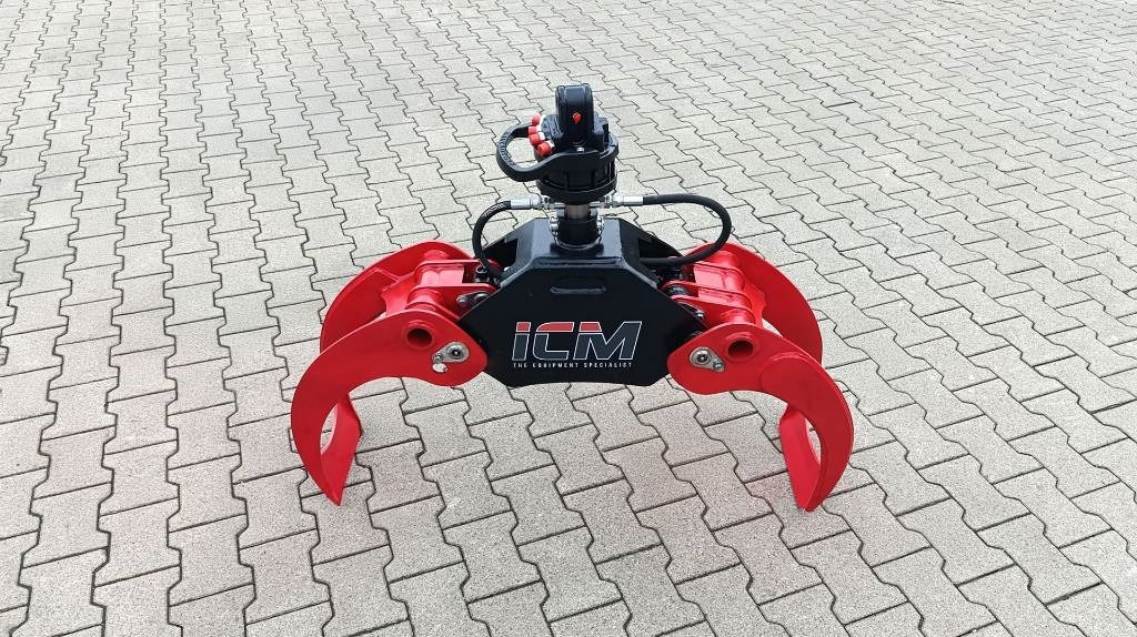 ICM Holzgreifer BASIC 105 Baltrotors Rotator GR30 - 그래플 건설기계 용 : 사진 2 ICM Holzgreifer BASIC 105 Baltrotors Rotator GR30 - 그래플 건설기계 용 : 사진 2