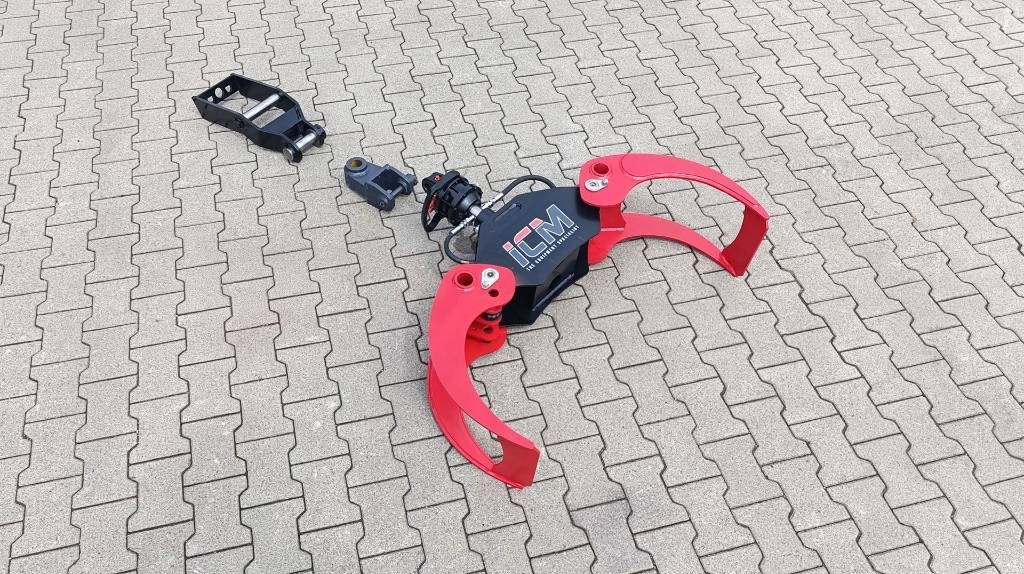 ICM Holzgreifer BASIC 105 Baltrotors Rotator GR30 - 그래플 건설기계 용 : 사진 1 ICM Holzgreifer BASIC 105 Baltrotors Rotator GR30 - 그래플 건설기계 용 : 사진 1