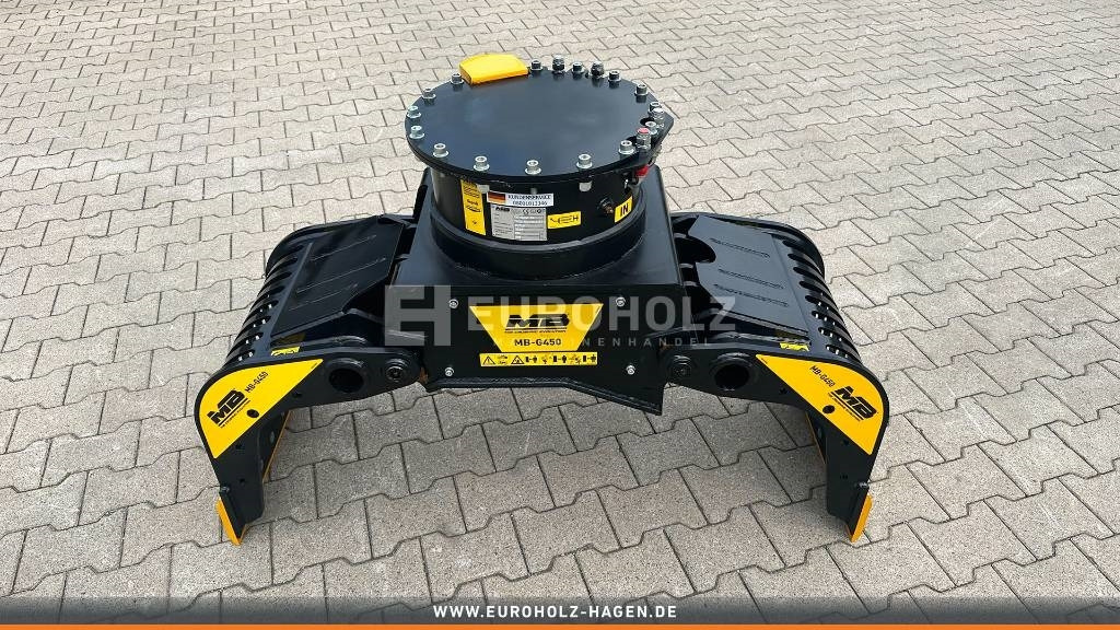 Sortiergreifer MB Crusher MB-G450 S4 3,5-5,5 t - 그래플 건설기계 용 : 사진 1 Sortiergreifer MB Crusher MB-G450 S4 3,5-5,5 t - 그래플 건설기계 용 : 사진 1