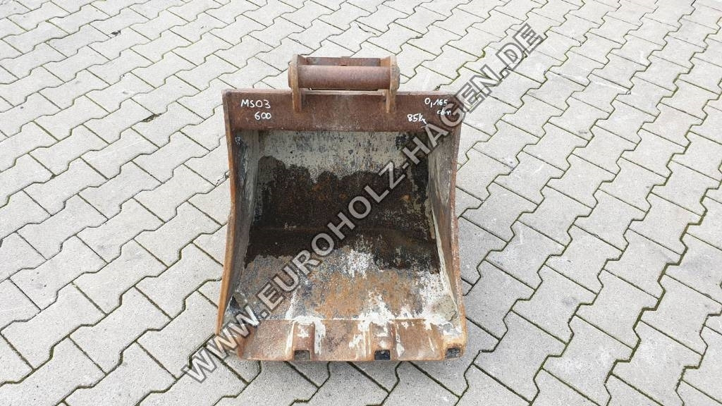 Tieflöffel 600 mm passend Lehnhoff MS03 SW03 gebr - 굴삭기 버킷 : 사진 2 Tieflöffel 600 mm passend Lehnhoff MS03 SW03 gebr - 굴삭기 버킷 : 사진 2