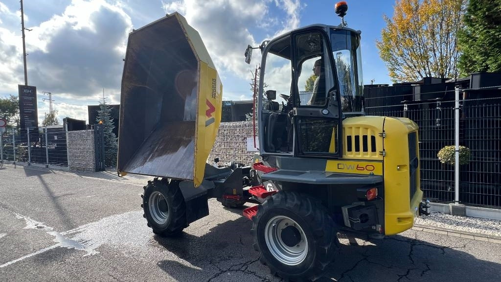 Wacker Neuson DW 60, Dumper für Straße, Kabine drehbar, Kamera - 관절 덤프 : 사진 1 Wacker Neuson DW 60, Dumper für Straße, Kabine drehbar, Kamera - 관절 덤프 : 사진 1