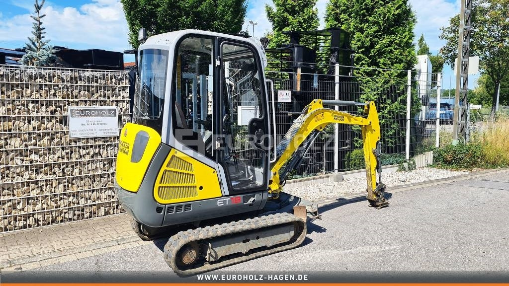 Wacker Neuson ET18 Minibagger, SW MS01, Unterwagen verstellbar - 미니 굴삭기 : 사진 5 Wacker Neuson ET18 Minibagger, SW MS01, Unterwagen verstellbar - 미니 굴삭기 : 사진 5