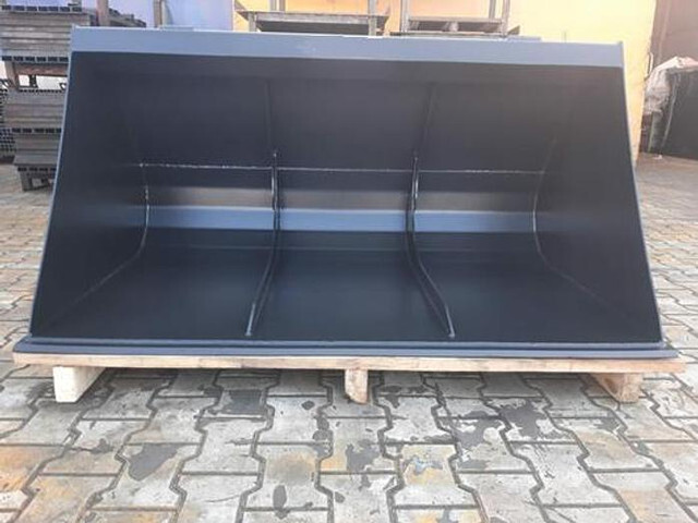 Big Leichtgutschaufel 180 cm mit Mittelsteg passend zu Manitou Aufnahme - 부착물 : 사진 1 Big Leichtgutschaufel 180 cm mit Mittelsteg passend zu Manitou Aufnahme - 부착물 : 사진 1