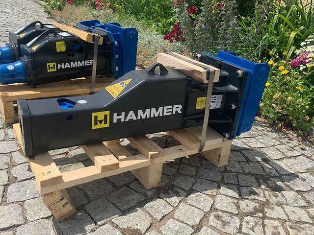 Hammer HM100 Hydraulikhammer mit Lehnhoff MS01 Aufnahme - 유압 해머 : 사진 3 Hammer HM100 Hydraulikhammer mit Lehnhoff MS01 Aufnahme - 유압 해머 : 사진 3
