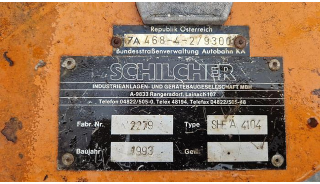 Schilcher SHEA 4104 - 제설차량 : 사진 4 Schilcher SHEA 4104 - 제설차량 : 사진 4